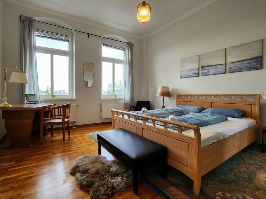 4 Raum Wohnung Mit Balkon Auf 120Sqm In Top Lage Дрезден Экстерьер фото